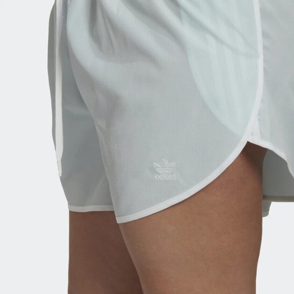 adidas Originals Women's Always Original Laced Shorts (Plus Size) HK5100 NWT - Picture 6 of 6
